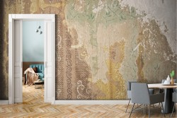 Carta da Parati superficie muro cemento decori vintage