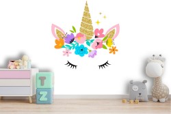 Carta da Parati unicorno stilizzato bambini