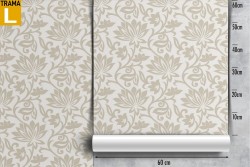 Vintage nature stylized flower wallpaper.