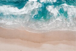 Carta da Parati Paesaggi e Natura Spiaggia e Mare Tropicale