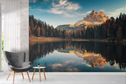 Carta da Parati lago e montagna