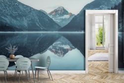 Wallpaper Rivers Waterfalls Lakes Mountain Snow