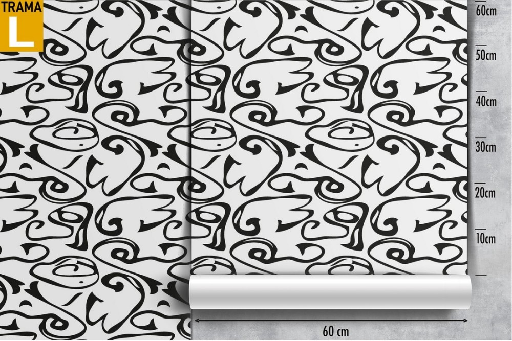 Carta da Parati linee irregolari pattern.
